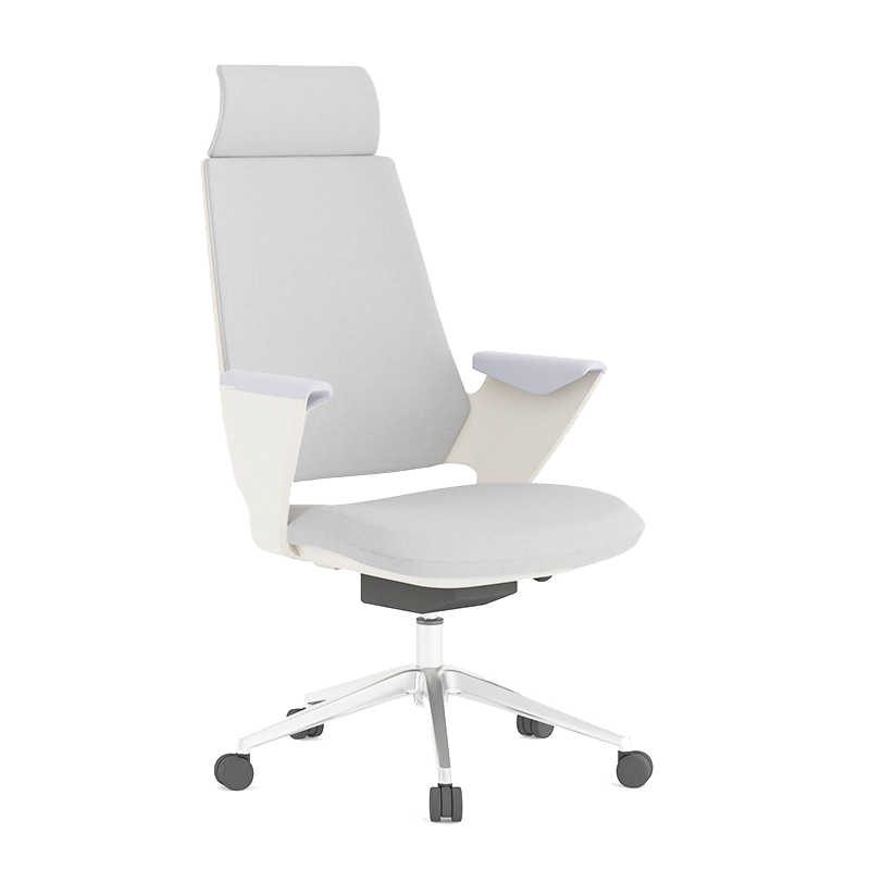 法果电脑椅子家用可躺商务办公座椅主播网红人体工学椅久坐 Y743 灰色【PU款皮椅】