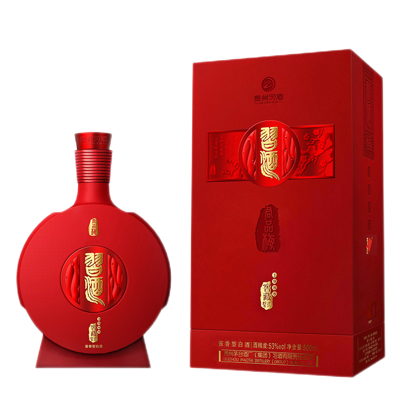 习酒收藏酒 53度 习酒窖藏1988 53度 500ml 1瓶 (君品梅)