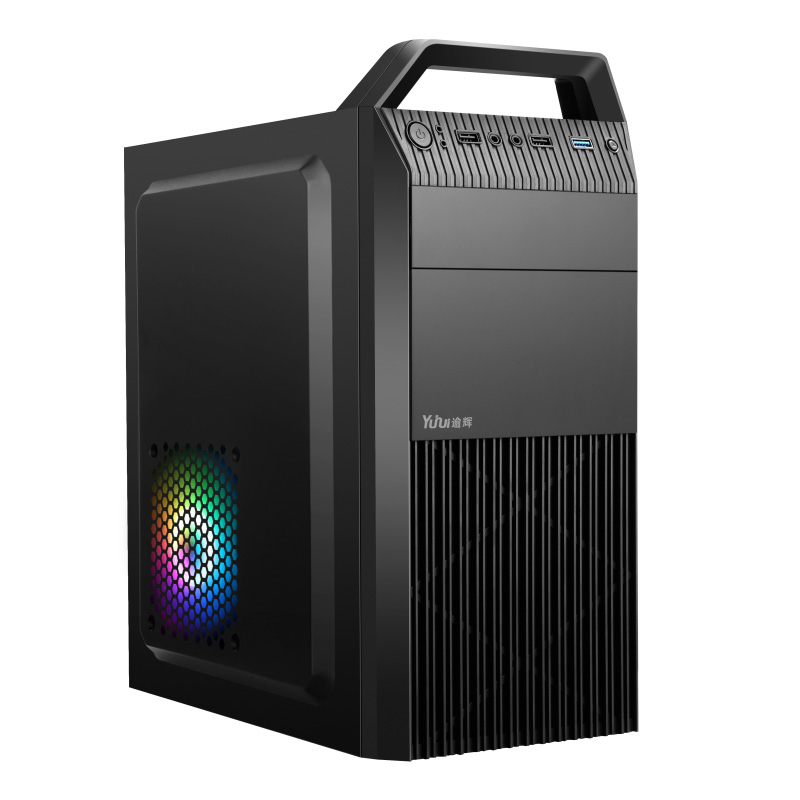 逾辉 麦芒5-U3版 便携式桌面电脑小机箱 手提式设计/前置USB3.0/立体式散热风道/支持M-ATX主板/小巧便携带属于什么档次？