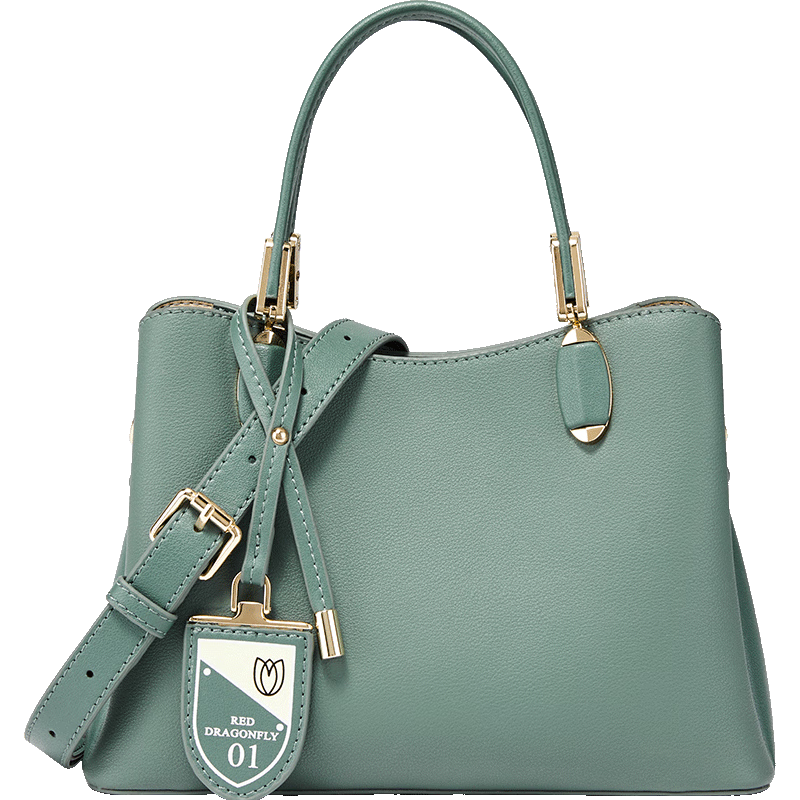 红蜻蜓包包女包【专柜同款】牛皮看看一周感受告知 - 海狗网