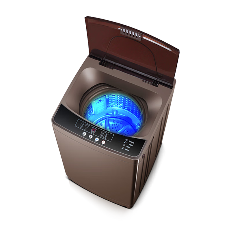 扬子江全自动洗衣机家用大容量洗脱一体热烘干甩宿舍波轮风干 12.0KG可视塑料盖板蓝光