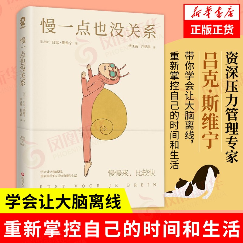 慢一点也没关系 学会让大脑离线 吕克•斯维宁著 内卷时代的避坑指南【凤凰新华书店旗舰店】