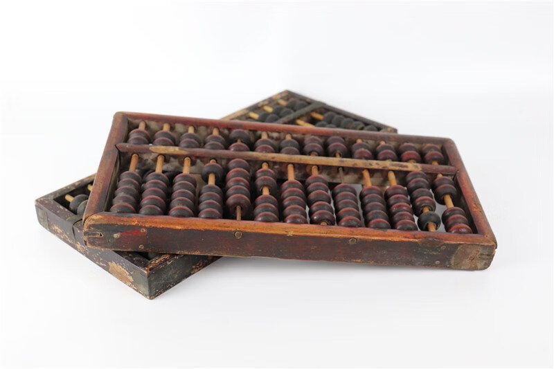 云燚民俗老物件收藏品传统老式实木算盘旧货算盘古董怀旧农村装饰摆件