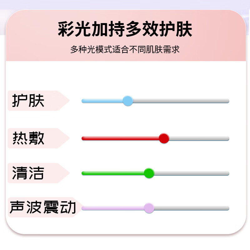 栢启歆美容仪面部提拉紧致美颈仪脸部按摩仪颈纹法令纹提升神器颈部家用导入仪生日母亲节礼物送妈妈女友 纯白