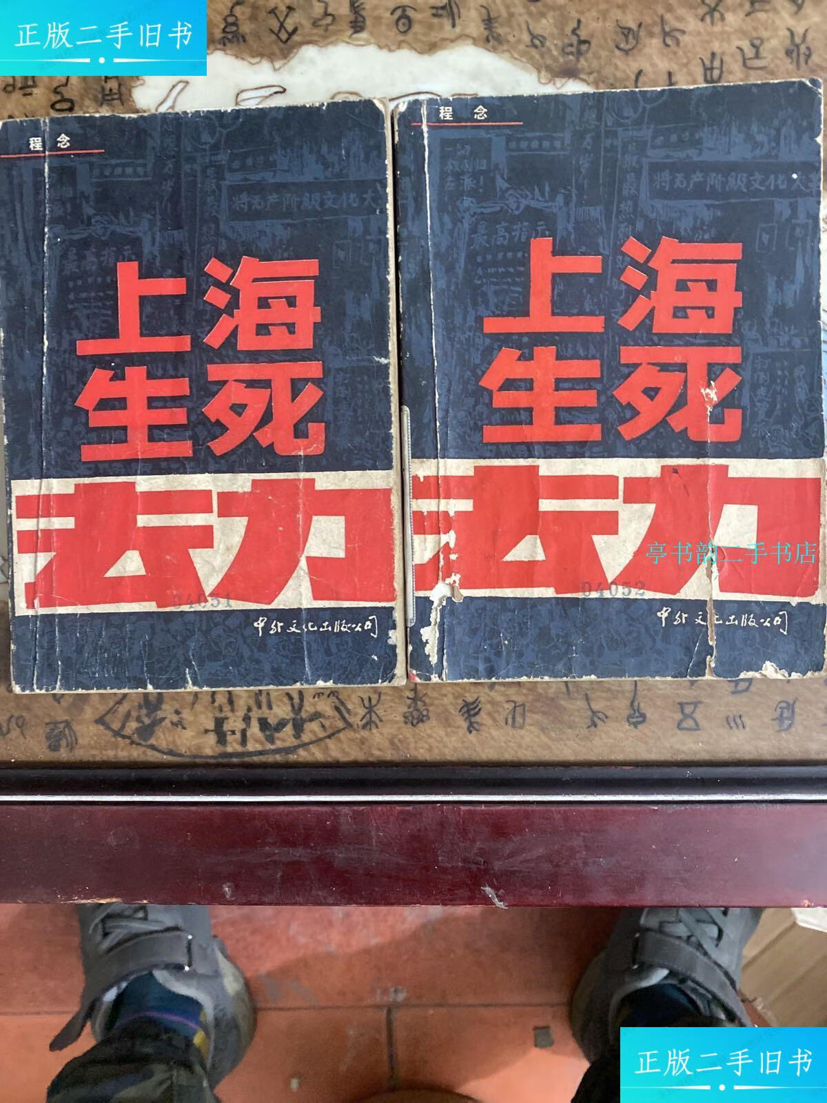 【二手9成新】上海生死劫 上下 /程念 中外文化出版