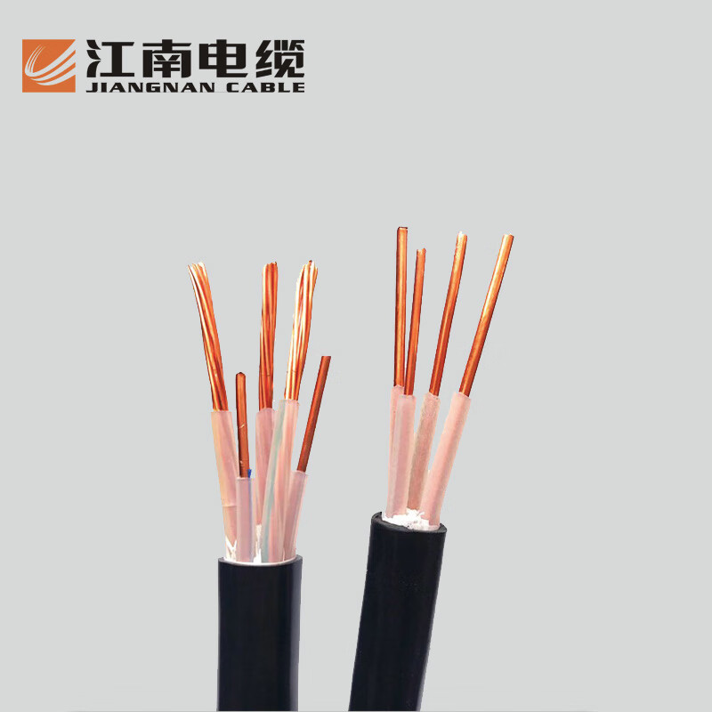 江南 wdzc-yjy3/4/5*6平方 无卤低烟阻燃电力电线 充电桩电缆 3*6 1米