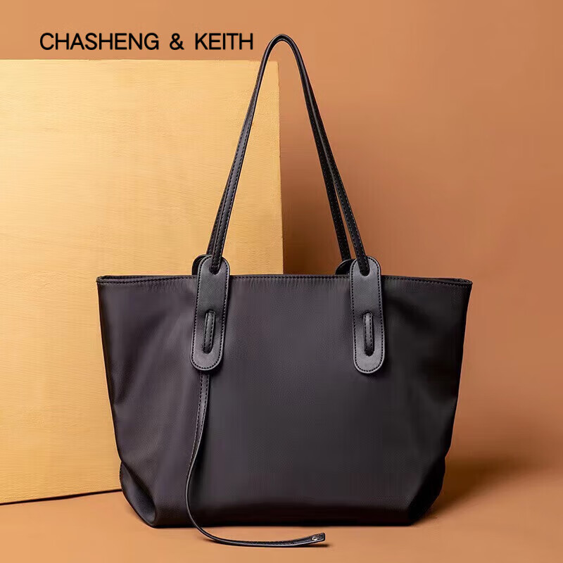 chaseng&keith新品牛津布托特女包2024秋冬新款小众设计韩版潮时尚