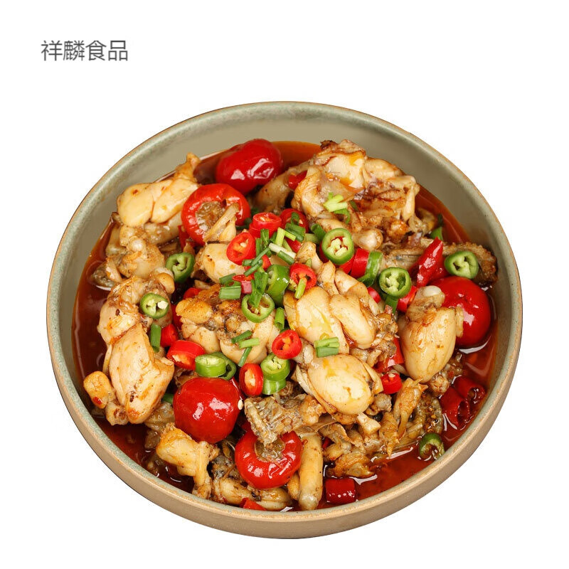 5折 香辣跳跳蛙牛蛙736g懒人火锅加热即食方便菜抖音同款 香辣味736g