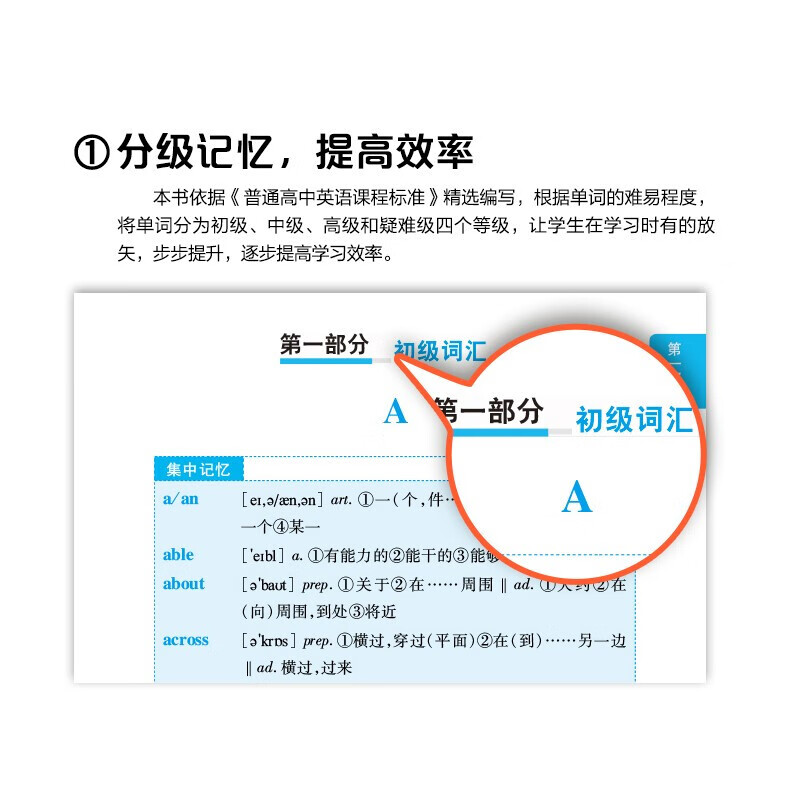 高中英语巧记3500词学生课后英语学习辅导资料单词词汇速记读本书 高中英语巧记3500词 无规格