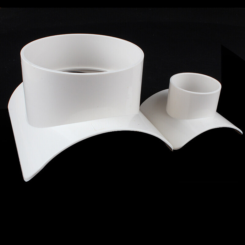 110变50开口三通pvc排水管配件下水管三通补漏片110快速抢修开口三通