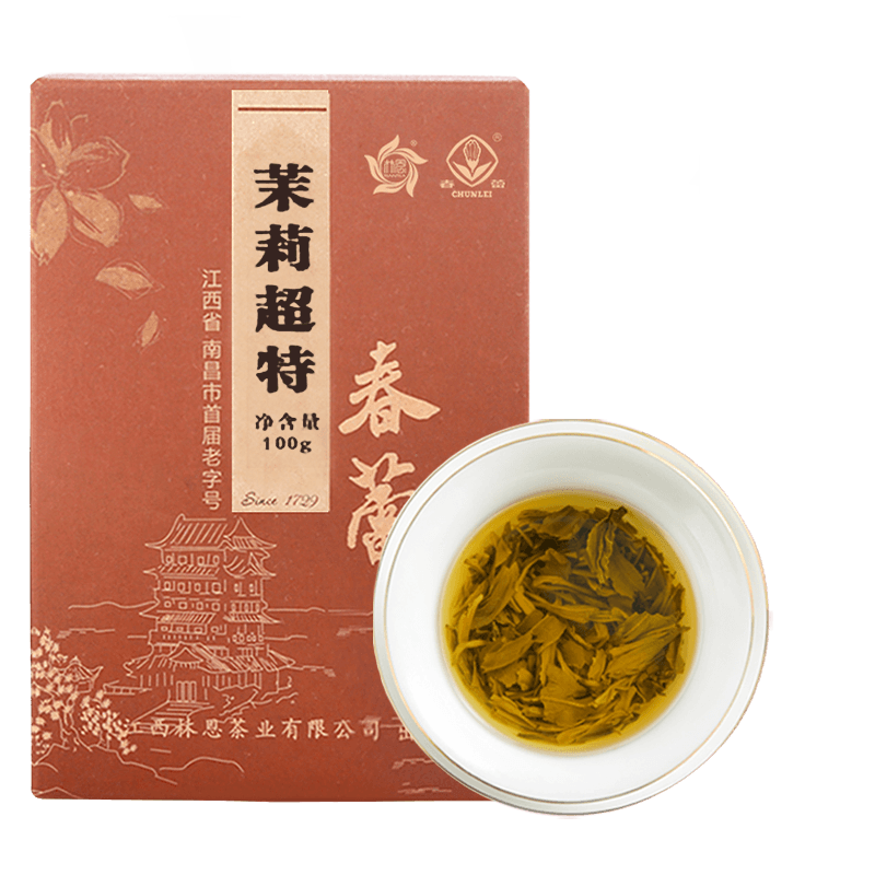 CHUNLEI 春蕾 茉莉花茶 茉莉超特100g