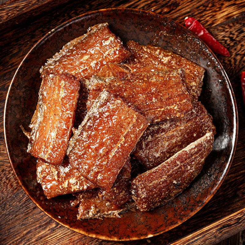 零食小吃香辣五香带鱼罐头食品下饭菜下酒菜零食刀鱼中段 五香带鱼4罐