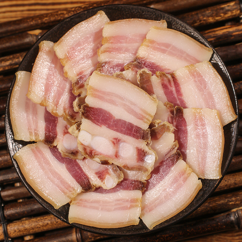 全江安徽咸肉五花肉特色腊味农家风干腊肉夹精带肥家乡刀板香土猪肉