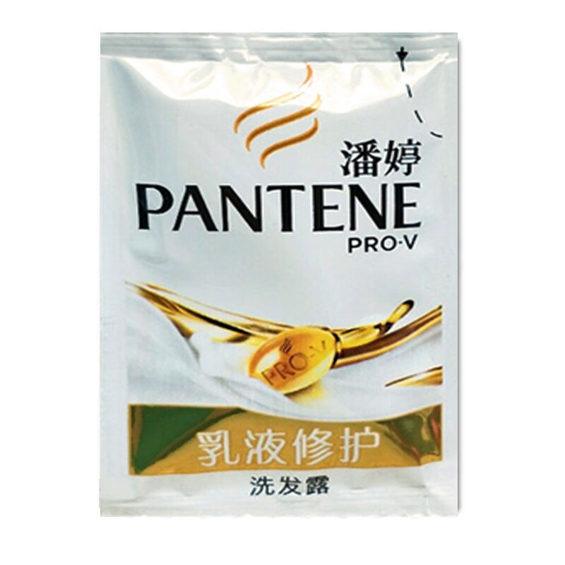 飘柔(rejoice)去屑潘婷乳液修护飘柔顺滑袋装洗发水5ml*30洗发乳便捷