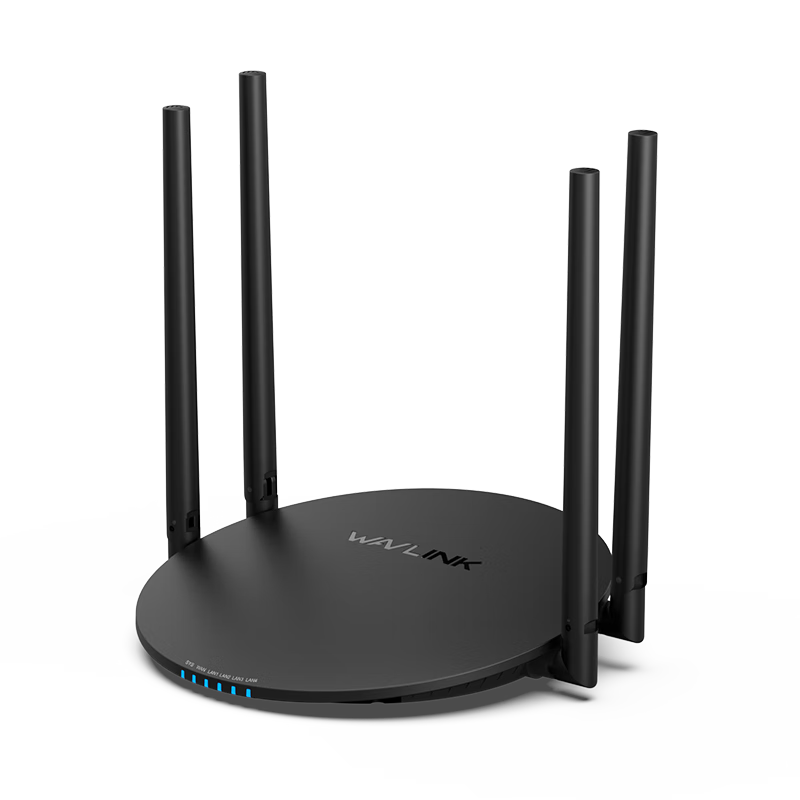 睿因（Wavlink）全千兆无线WiF路由器 AC1200M 双频5G 高速穿墙家用路由 全千兆有线端口wifi游戏路由 D2G