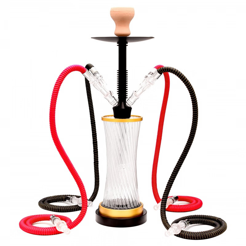 索驰新款阿拉伯水烟hookah烟具创意酒吧充电led彩灯全套水烟配件 炫彩