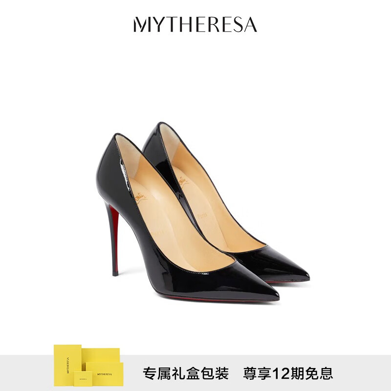 路铂廷（Christian Louboutin） KATE 100高跟鞋奢侈品潮牌P00348494 黑色 35