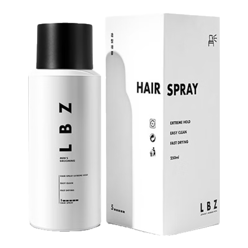 LBZ定型喷雾发胶男士定型头发蓬松喷雾清香便携上飞机高铁小瓶旅行装 【旅行便携】99ml