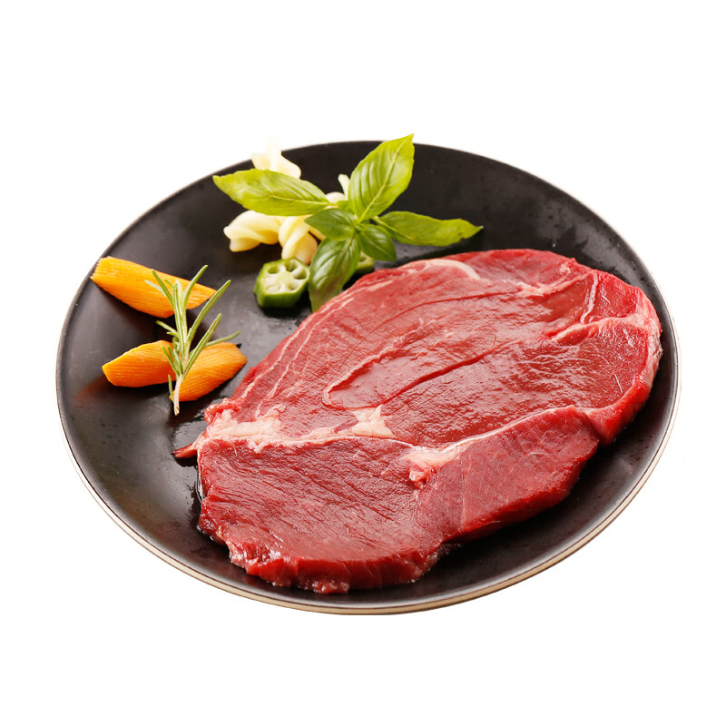 科尔沁(kerchin) 原切眼肉牛排150g*4袋家庭儿童原切0添加内蒙国产谷