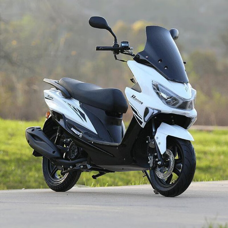 天下行(tianxia)剑齿虎踏板摩托车150c男士燃油助力越野国四电喷摩托