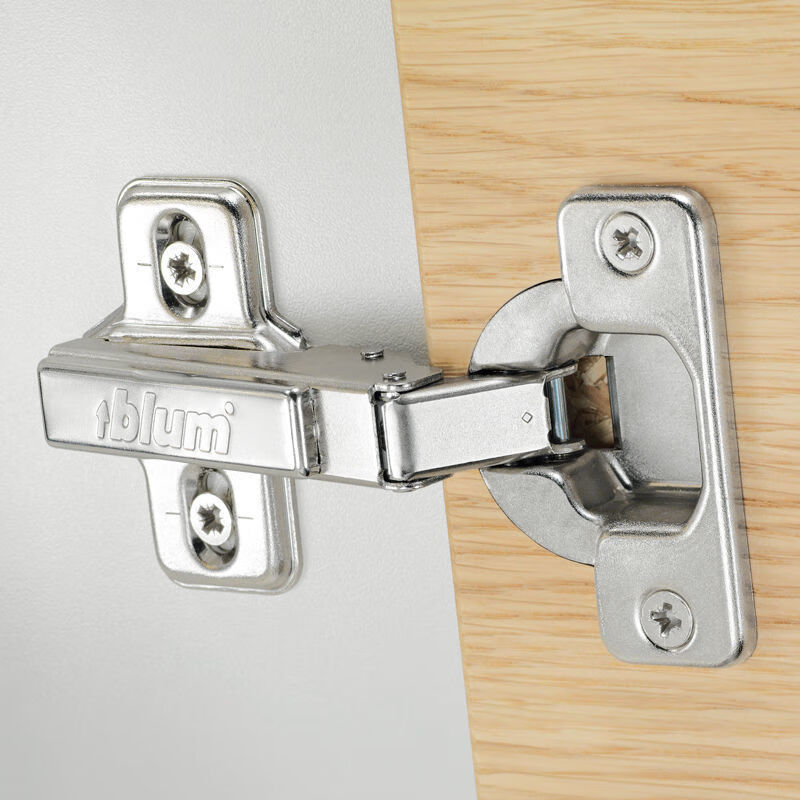 clcey嵌入式全盖直角铰链百隆橱柜专用 浅灰色配件一经售出概不退换