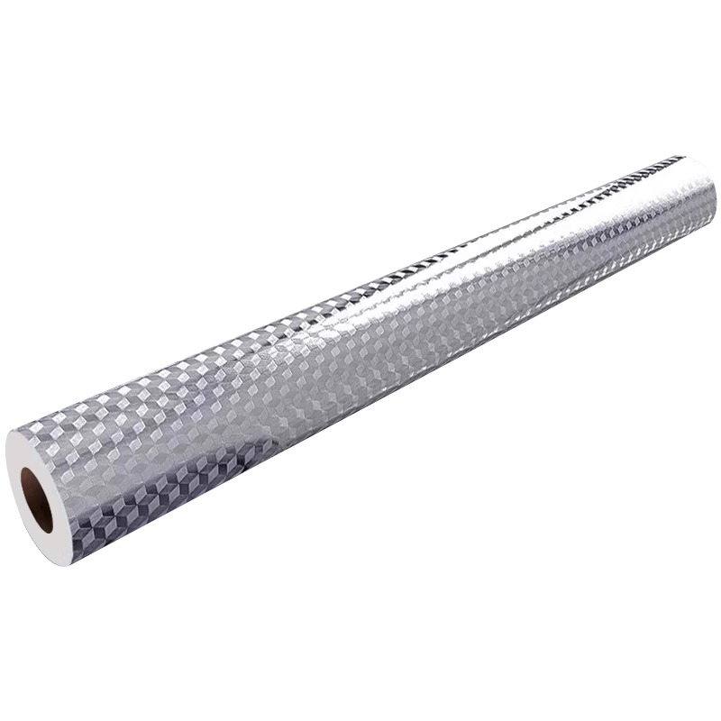 墨斗魚鋁箔廚房防油貼紙0.6*5米耐高溫櫥柜抽屜臺(tái)面保護(hù)膜防潮翻新貼