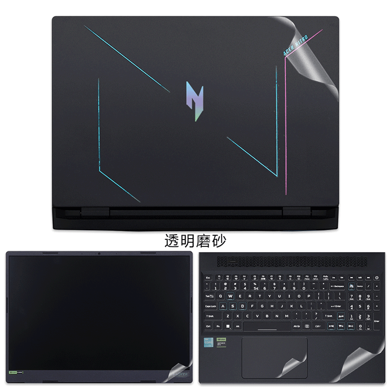 宏碁暗影骑士龙/擎电脑贴纸掠夺者战斧300 500暗影骑士4笔记本机身