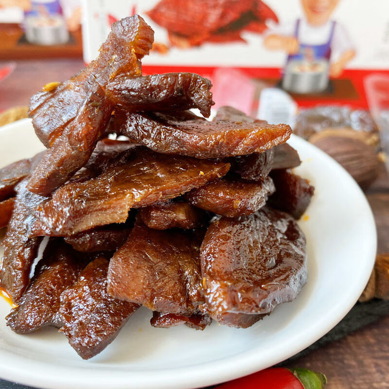 手撕肉干香辣肉干麻辣鸭肉干12g休闲零食小吃风干 香辣味12g*5袋