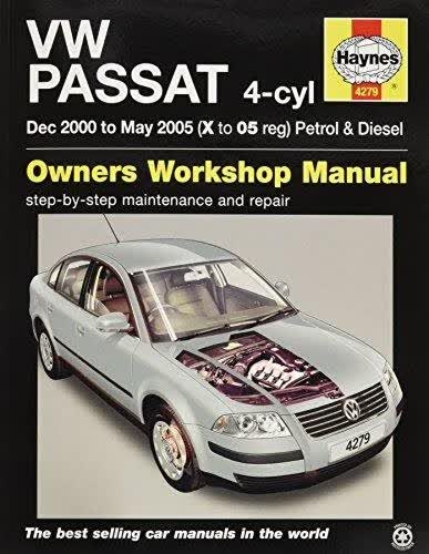 预订 VW Passat Petrol & Diesel (Dec 00 - May 05) Haynes Repair Manual