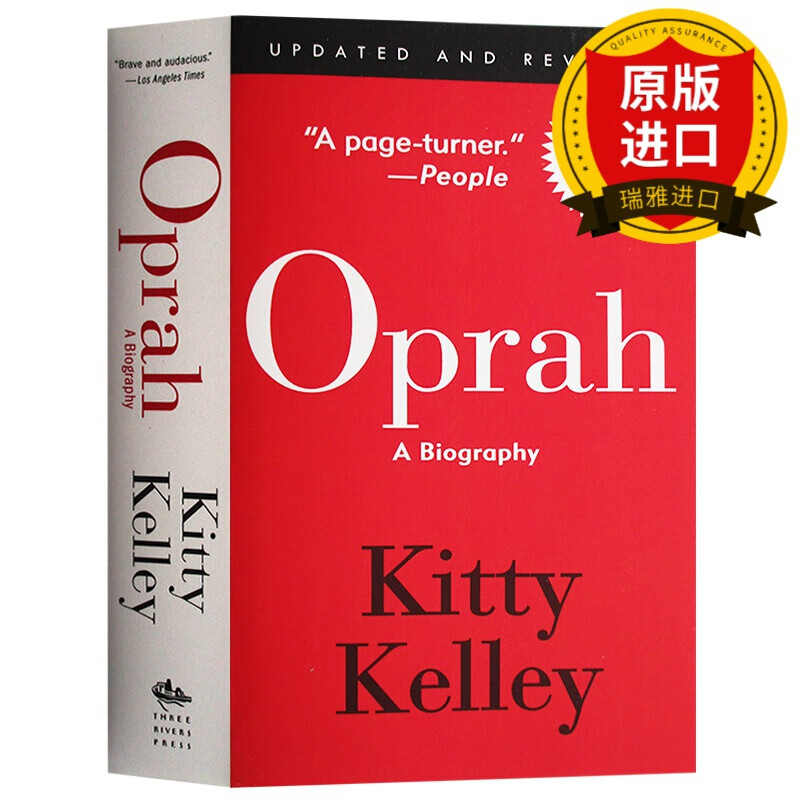 英文原版 奥普拉自传 oprah a biography 脱口秀女王 黑人亿万富翁