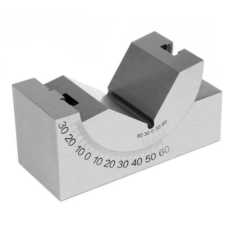惠世达 可调式角度规高精密角度垫规磨床铣床v型斜度尺角度垫块 ap30