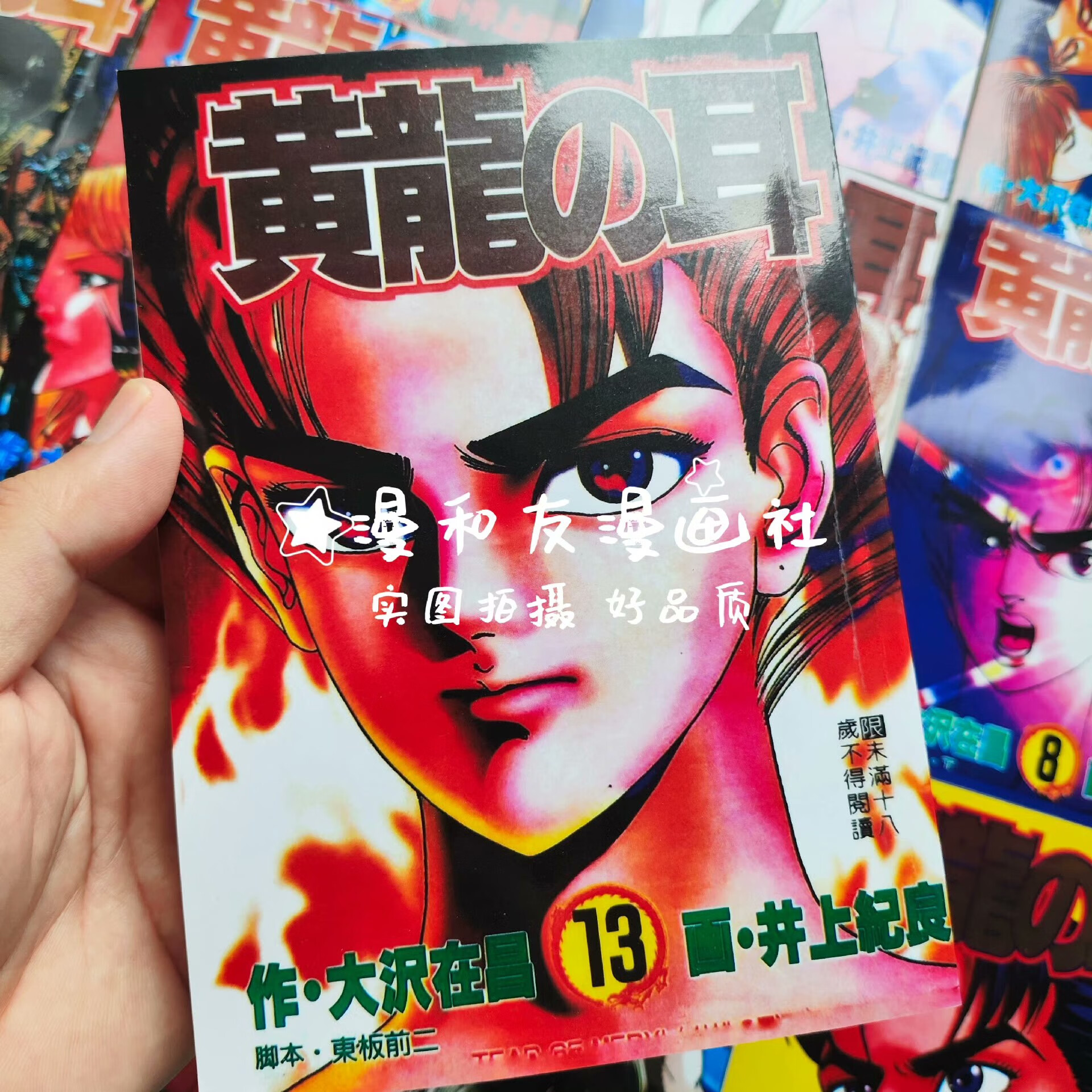 全新现货高清版漫画黄龙之耳1-13册全套完结全新塑封作者井上 封作者