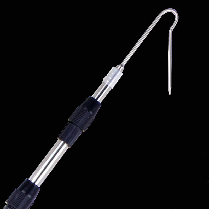 品奥 钩槐花的工具 摘香椿槐花神器钩子不锈钢多功能高空定位伸缩杆