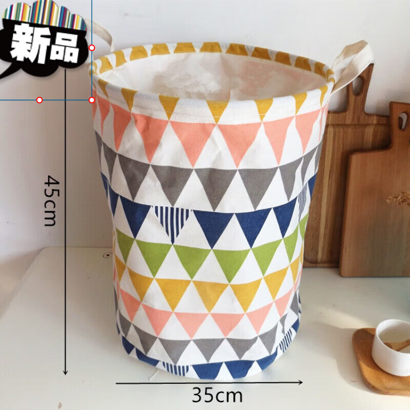 衣服篓子家用布艺棉麻脏衣篮大号可折叠防水脏衣服收纳筐玩具篓收纳桶