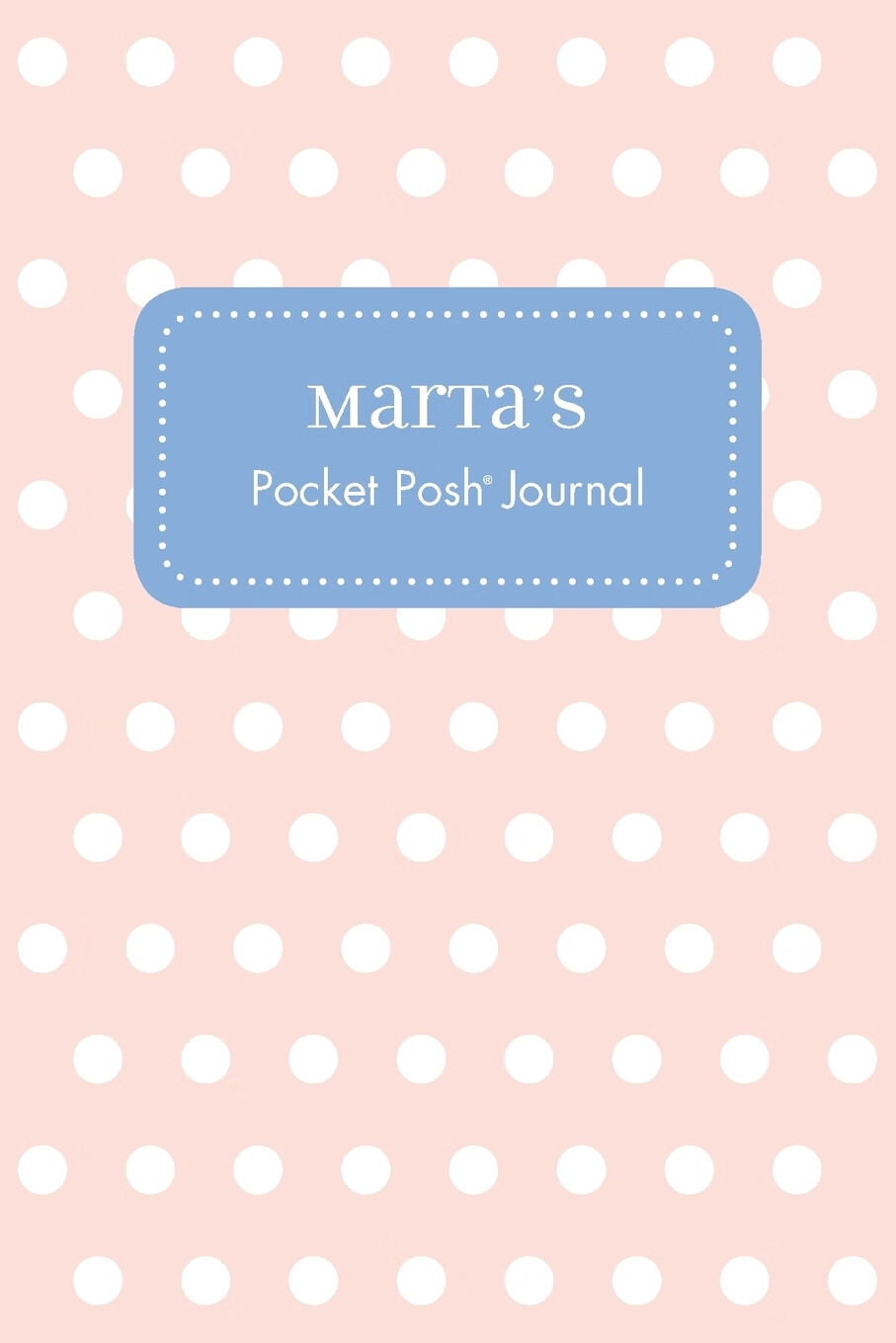 【预售 按需印刷】marta s pocket posh journal, polka dot