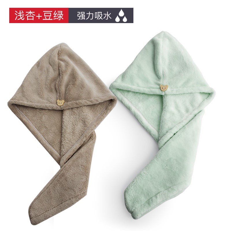 南瓜派派干发帽超强吸水速干加厚2021新款干发帽女浴帽包头巾洗头发