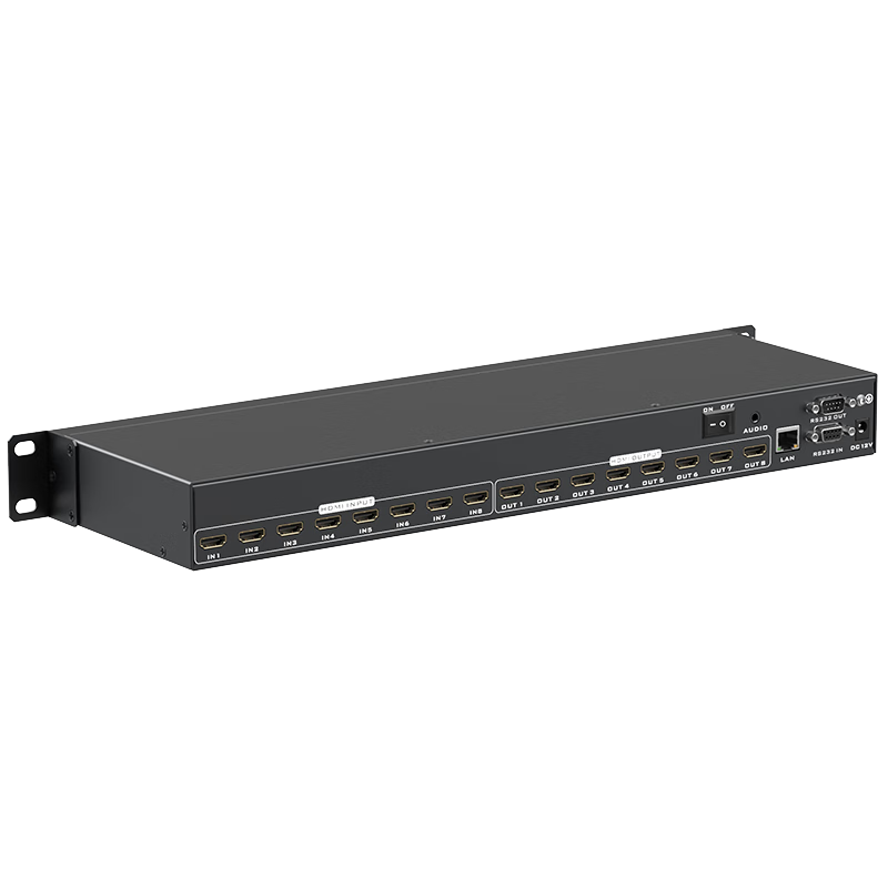 迈拓维矩（MT-viki）HDMI矩阵切换器 8进8出高清4K音视频同步会议矩阵拼接屏控制器 MT-HD88L