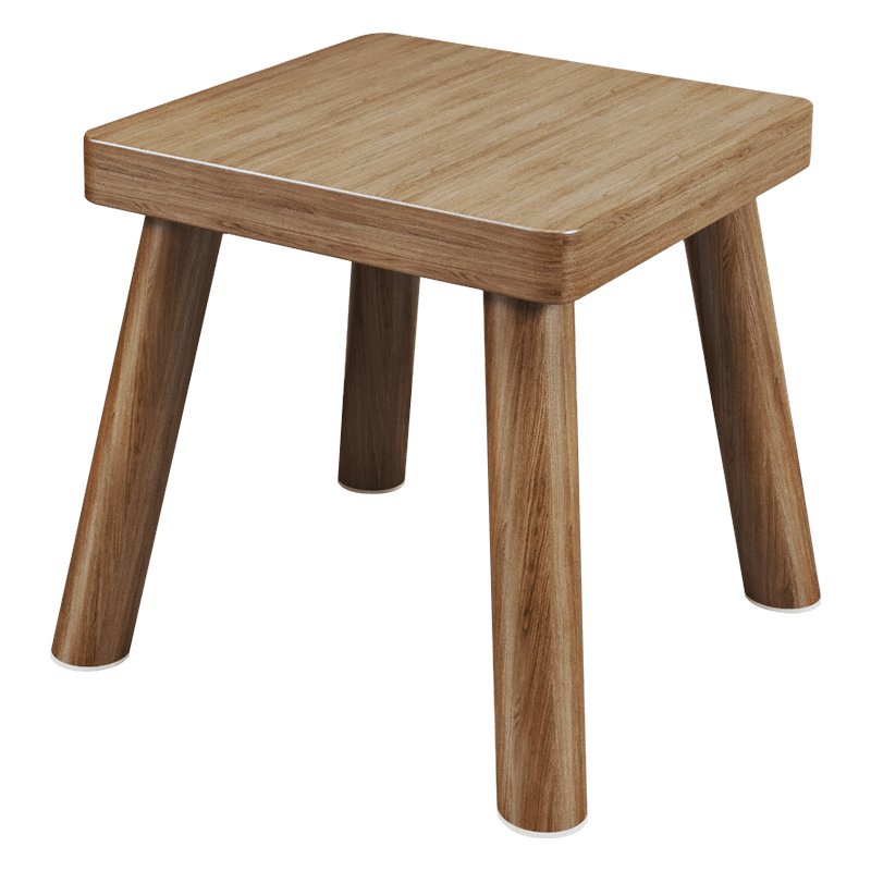 乐爱家 凳子实木矮凳家用小板凳客厅小木凳换鞋凳小方凳休闲沙发凳可叠放小凳子