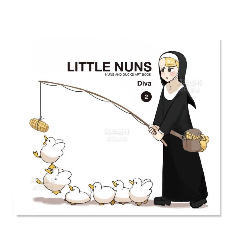 Diva插画作品集 2 LITTLE NUNS NUNS AND DUCKS ART BOOK 2日文原版图书书籍插画集