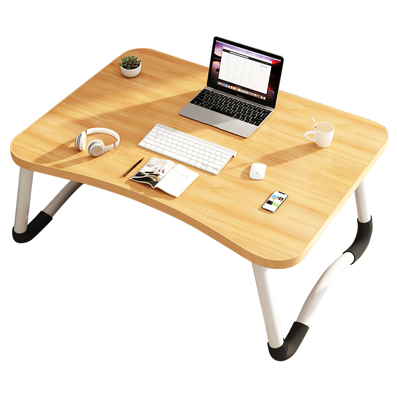 小匠材床上书桌折叠电脑桌懒人笔记本办公书桌卧室平板学习桌飘窗桌子