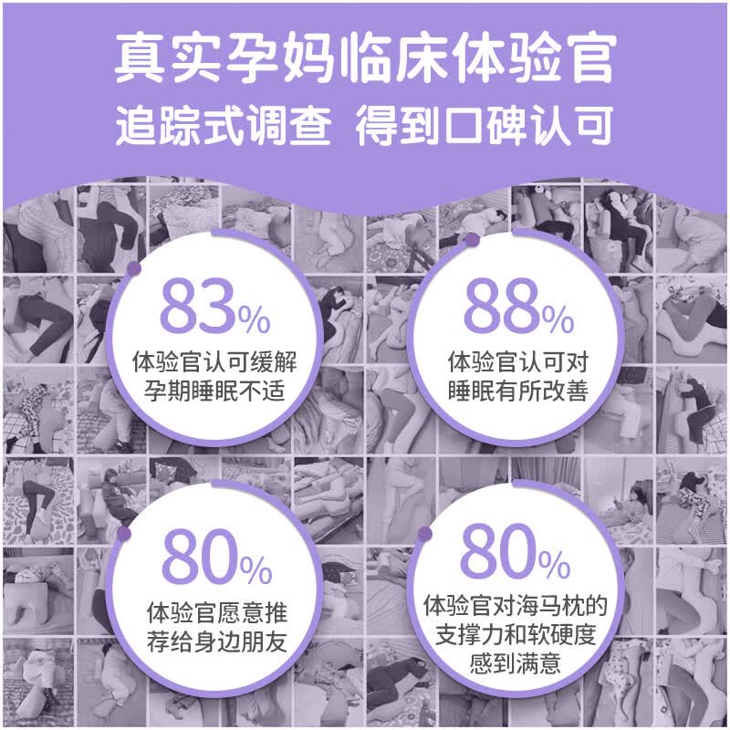 健蕴美MWB孕妇枕护腰侧睡枕靠枕背垫多功能孕妇枕头哺乳枕孕妈妈礼物 船锚哺乳多用枕(海洋蓝)