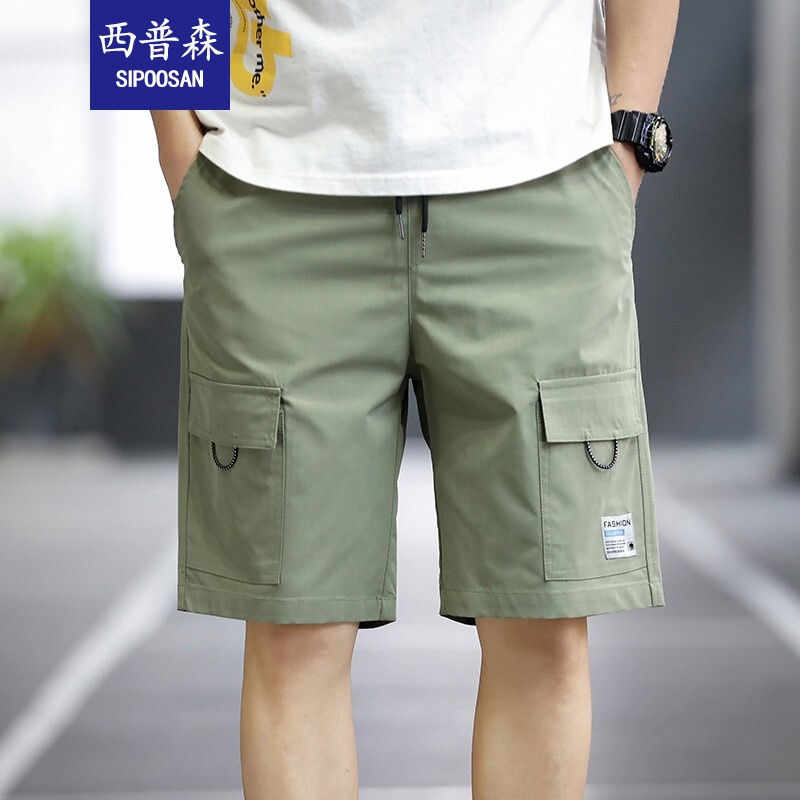 西普森 2022夏季新款 工装短裤男