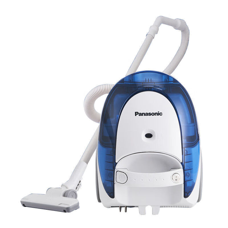 松下(panasonic)吸尘器家用小型有线卧式手持大功率多功能水洗尘盒mc