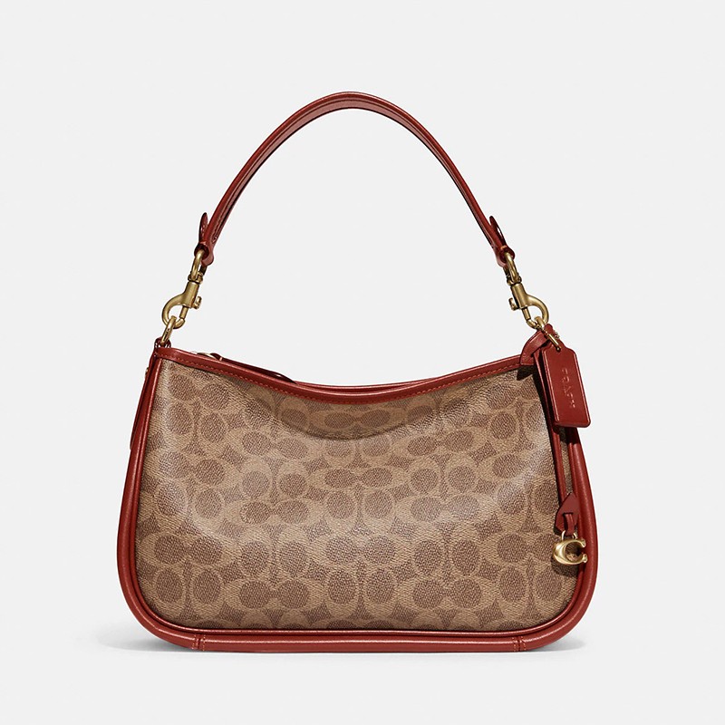 蔻驰(coach)女包 cary crossbody经典标志提花手提包 女士单肩斜挎包