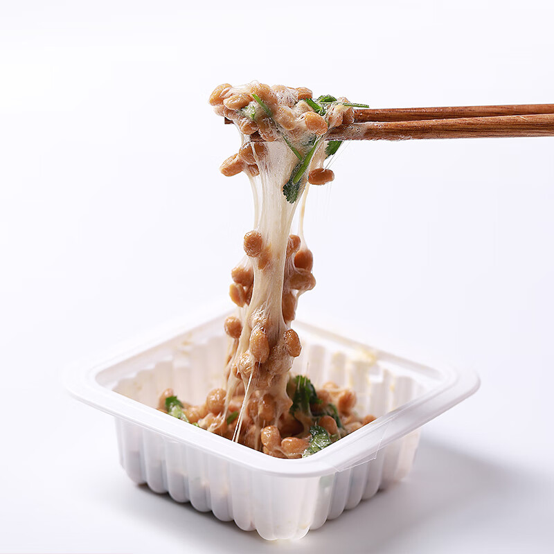谷海元国产纳豆即食纳豆健康轻食拉丝小粒纳豆菌发酵纳豆激酶原料寿司 非转纳豆15盒-送芥末酱+料汁 纯正国产-无核放心