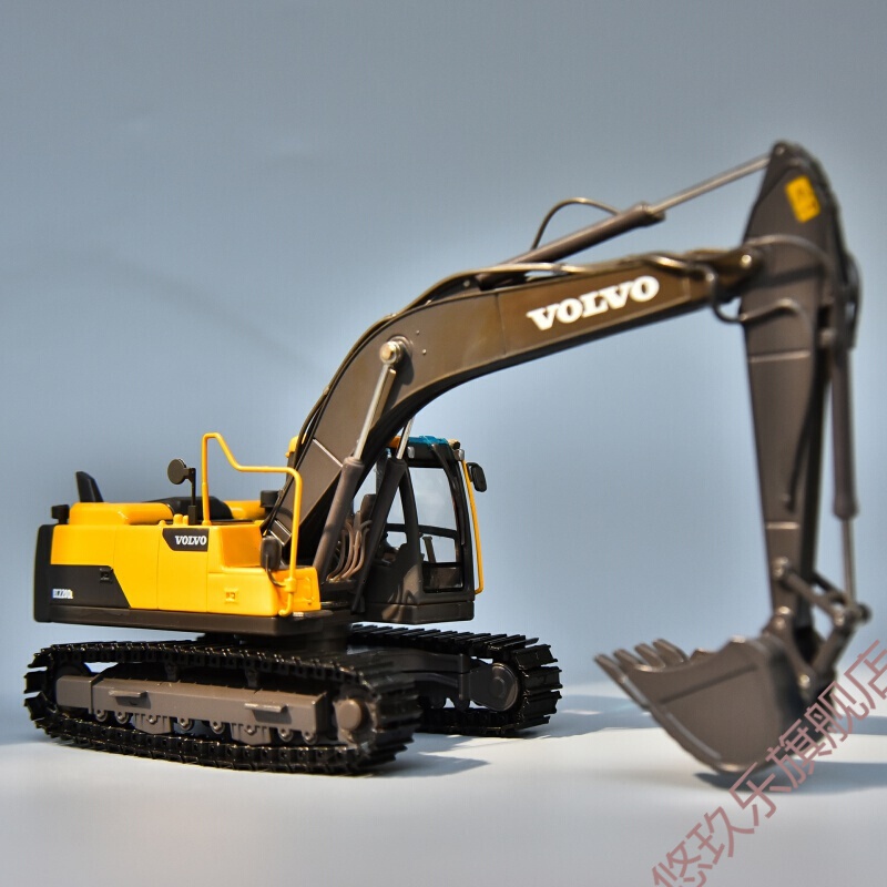 挖掘机模型 合金 仿真 车volvo沃尔沃 ec220dl合金挖掘机模型工程车