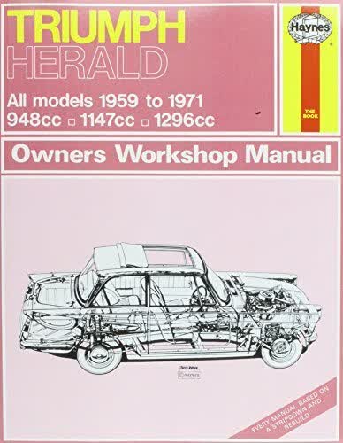 预订 Triumph Herald (59 - 71) up to K Haynes Repair Manual (Classic Reprint)