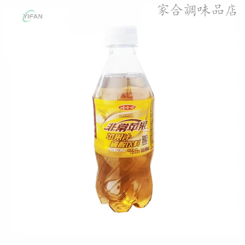 娃哈哈娃哈哈非常苹果苹果汁碳酸饮料经典童年怀旧饮品500ml*6/12瓶