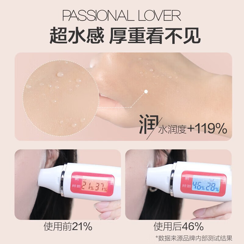 Passional LoverPL看不见妆前乳 干皮保湿滋润妆前隔离霜 生日情人节礼物送女友 看不见妆前乳15g