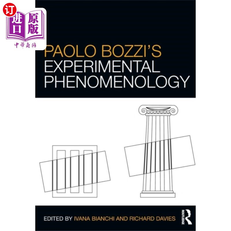 海外直订Paolo Bozzi's Experimental Phenomenology 保罗·博齐的《实验现象学